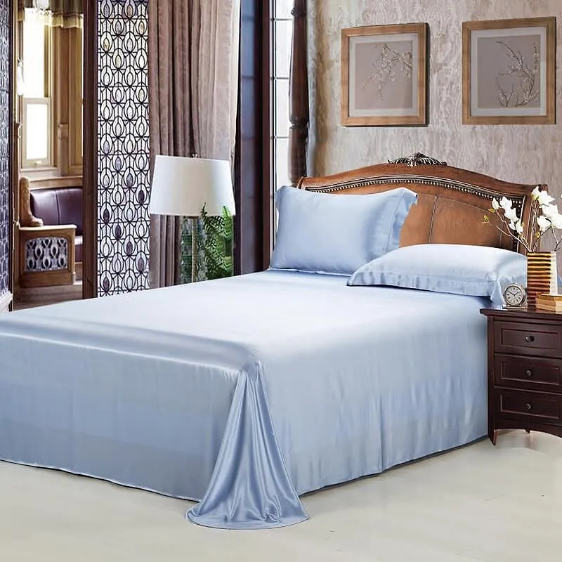 19 Momme Seamless Pure Mulberry Silk Flat Sheet