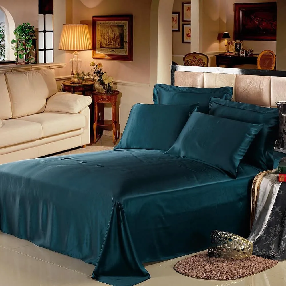 19 Momme Seamless Pure Mulberry Silk Flat Sheet
