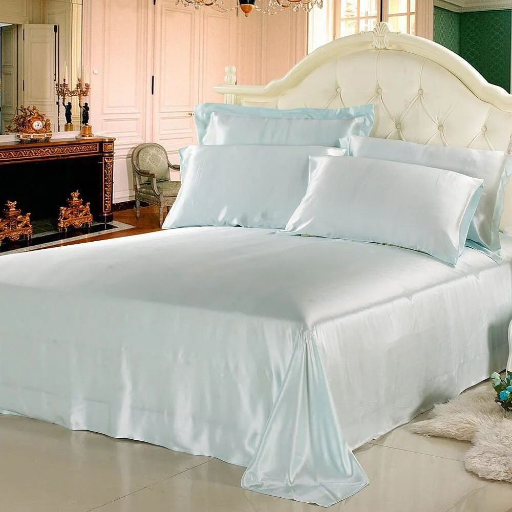 19 Momme Seamless Pure Mulberry Silk Flat Sheet