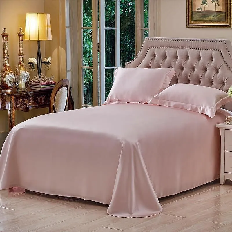 19 Momme Seamless Pure Mulberry Silk Flat Sheet