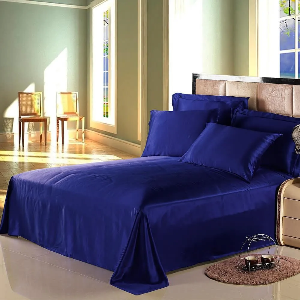 19 Momme Seamless Pure Mulberry Silk Flat Sheet