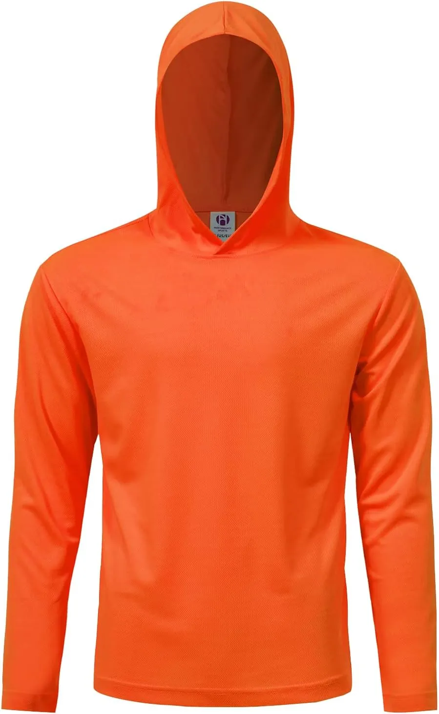4 Pack Men's UPF 50  Sun Protection Hoodie Shirts Long Sleeve Shirts Quick Dry Lightweight for Running Workout Hiking Fishing