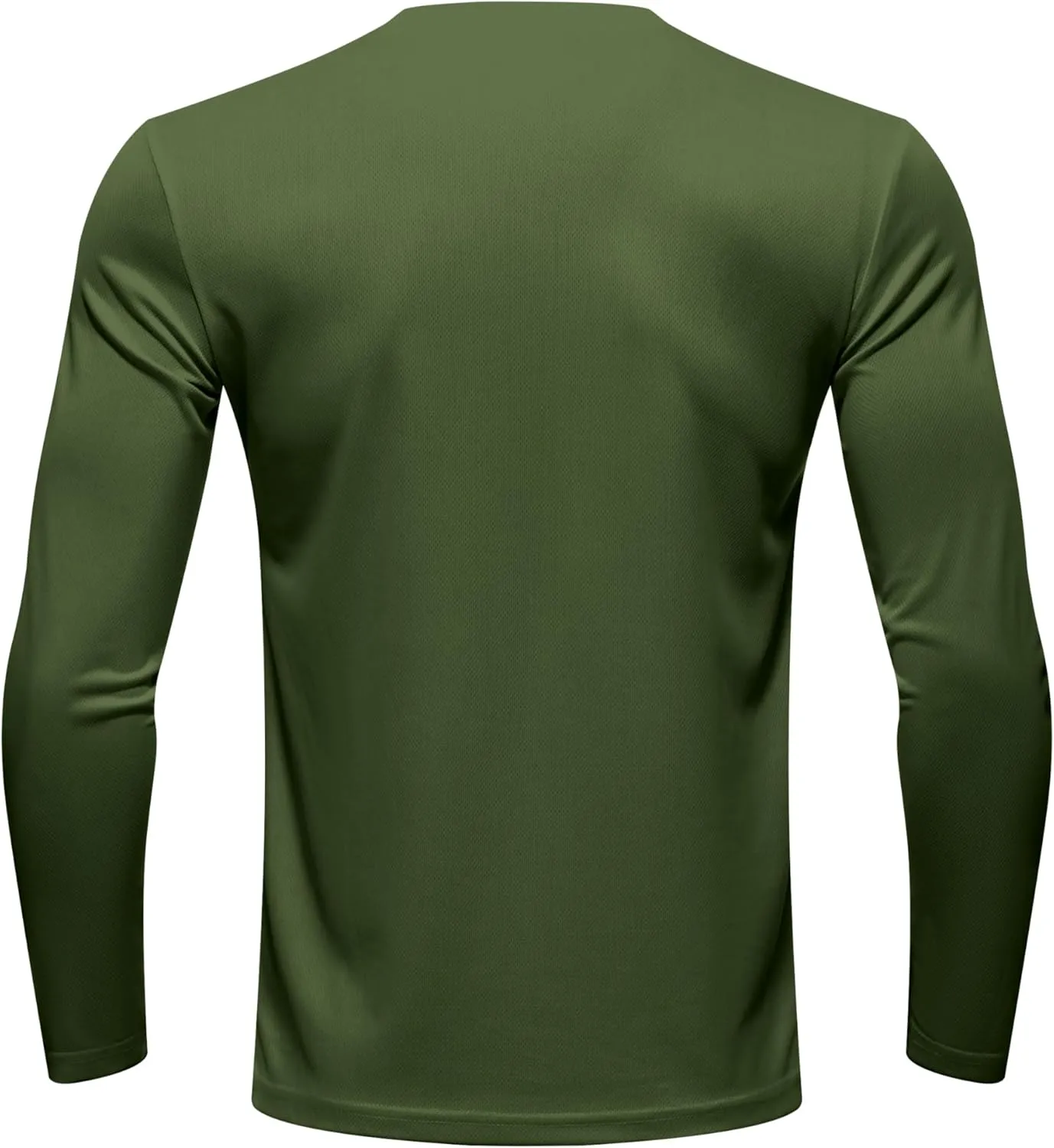 5 Pack Men's Long Sleeve Shirts Sun Protection Shirts Lightweight UPF 50  Rash Guard for Running Workout Fishing