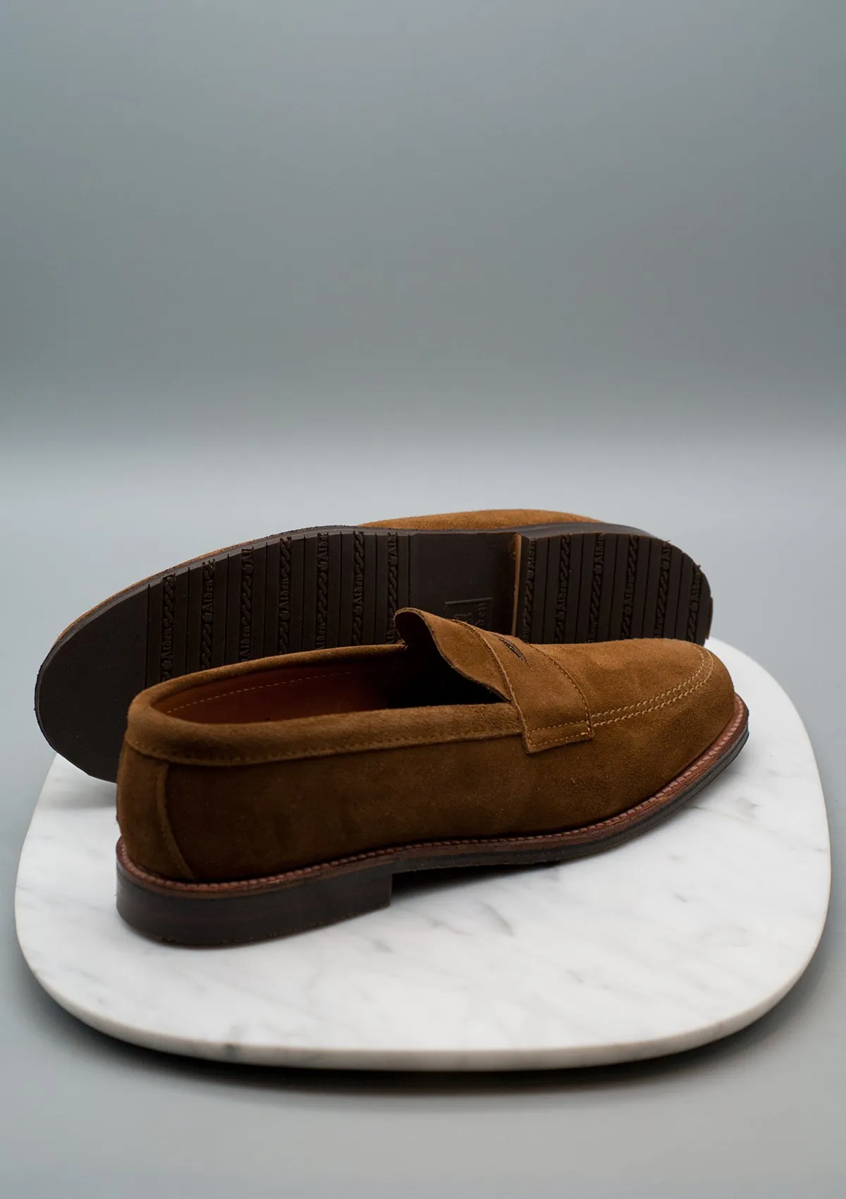 6221L Unlined Penny Loafer - Snuff Suede - Leisure 2 Sole
