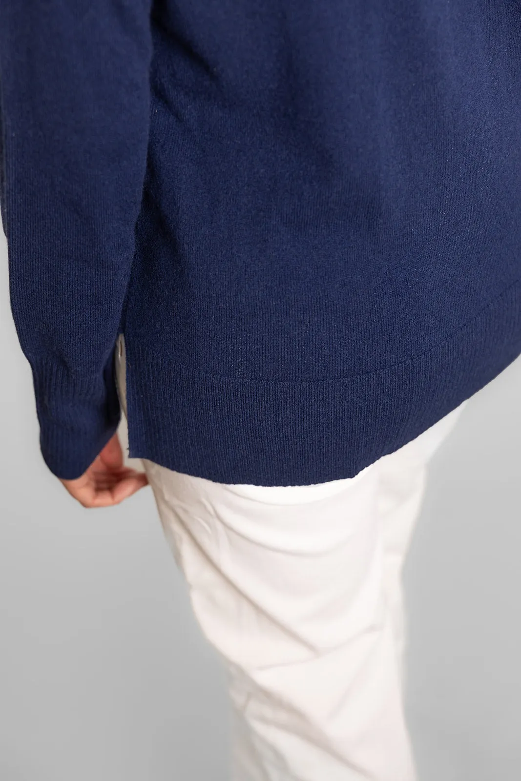 70/30 Cashmere Merino V Neck Jumper