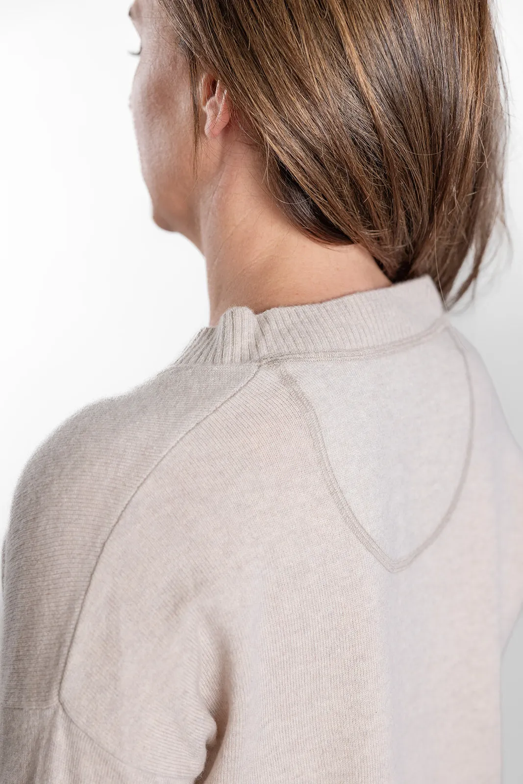 70/30 Cashmere Merino V Neck Jumper