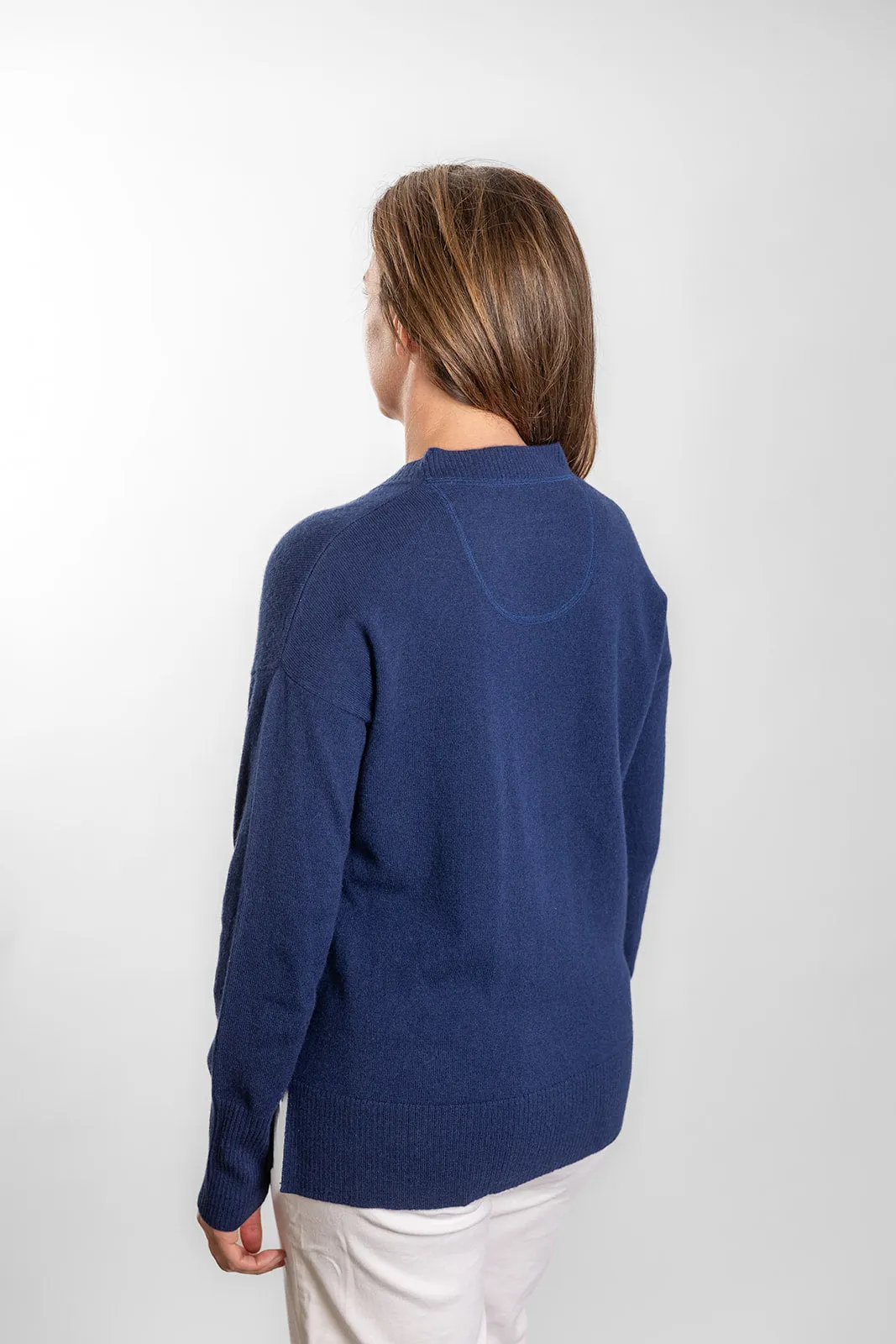 70/30 Cashmere Merino V Neck Jumper