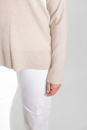 70/30 Cashmere Merino V Neck Jumper