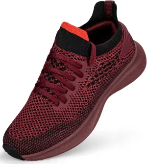 Abboos Women's Non Slip Gym Workout Shoes, Lightweight Breathable Tennis Shoes, Mesh Walking Sneakers