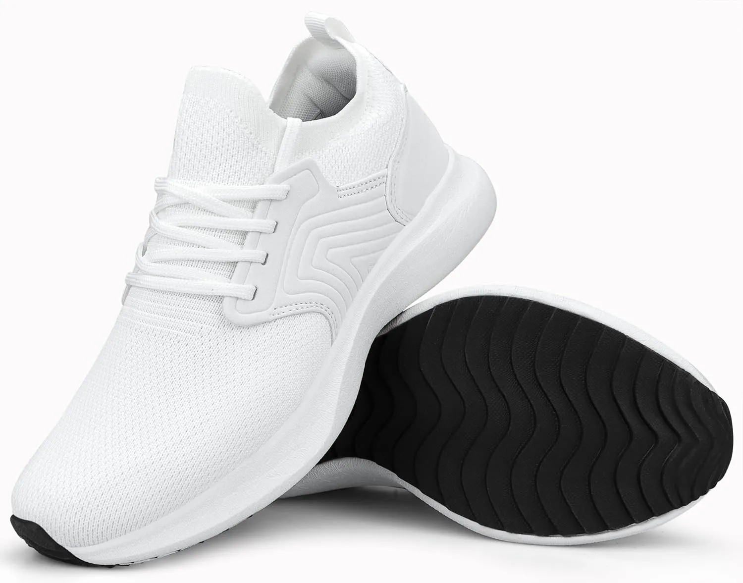 Abboos Womens Walking Shoes Lightweihgt Breathable Slip on Sneakers Athletic Gym Tennis Running Shoes