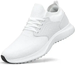 Abboos Womens Walking Shoes Lightweihgt Breathable Slip on Sneakers Athletic Gym Tennis Running Shoes