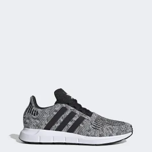 adidas Men's Swift Run Sneaker, Core White/Core White/Black, 11