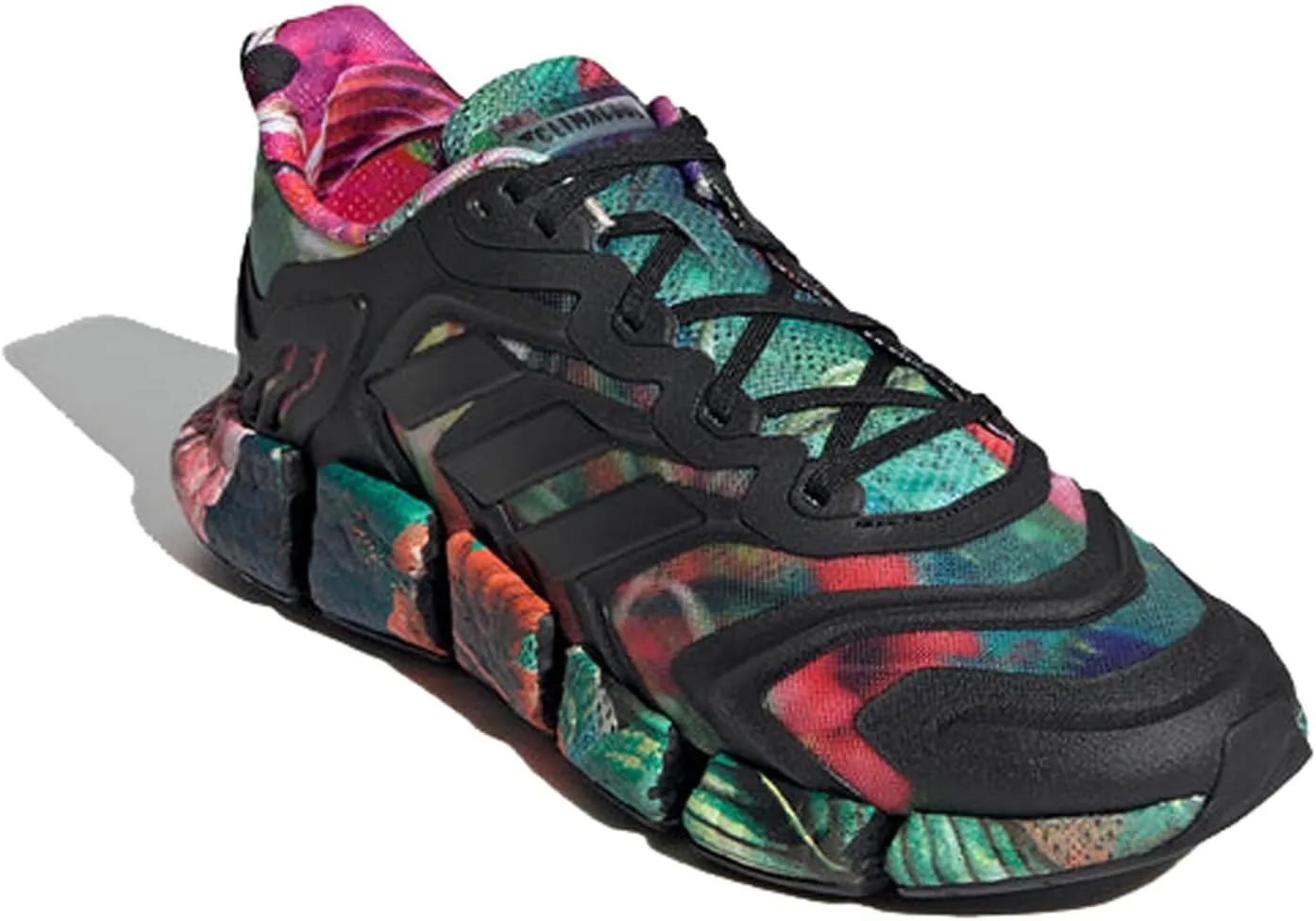 adidas Unisex Climacool Vento Heat.RDY Floral Boost Sneaker, Core Black, 6.5