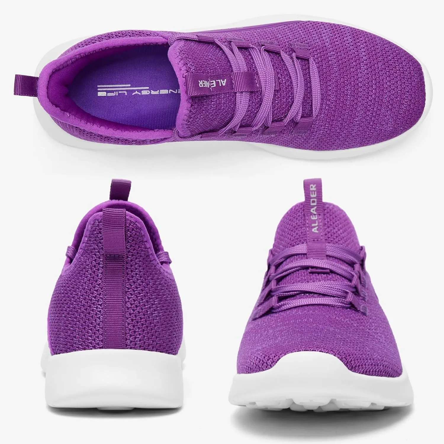 ALEADER Women's Energycloud Lightweight Slip On Walking Running Shoes