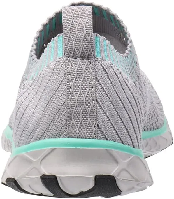 ALEADER Women's Lightweight Aqua Water Shoes Slip-on Quick Drying Swim Shoes