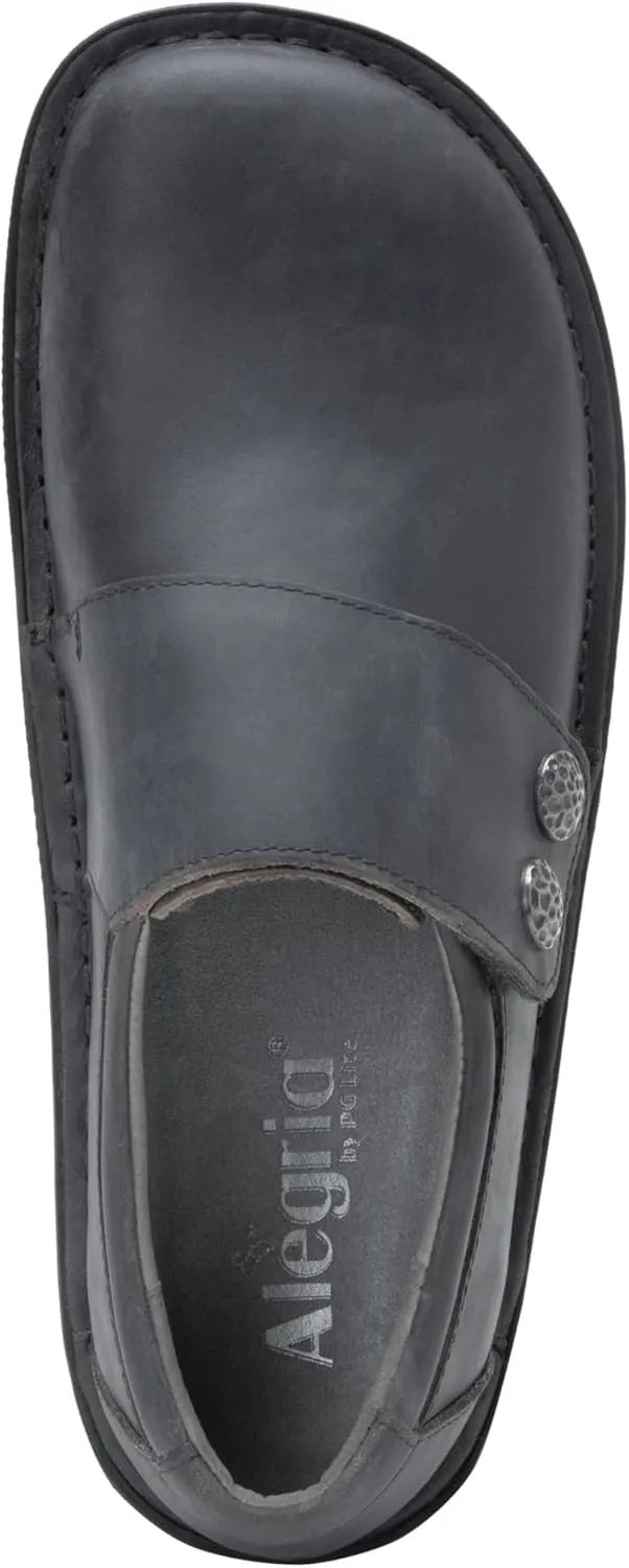 ALEGRIA Women's Deliah Oiled Ash Slip-On Shoes