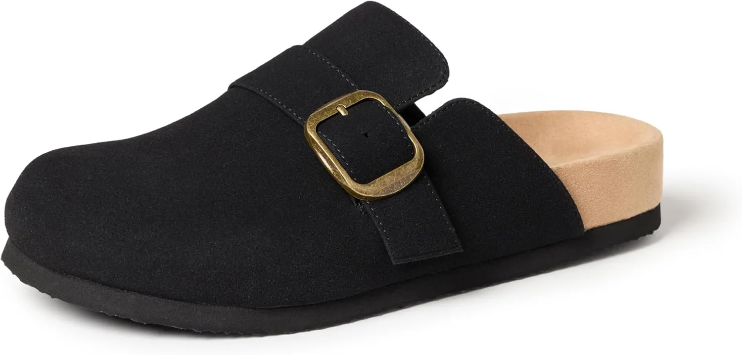 Amazon Essentials Men's Buckle Top Comfort Clogs