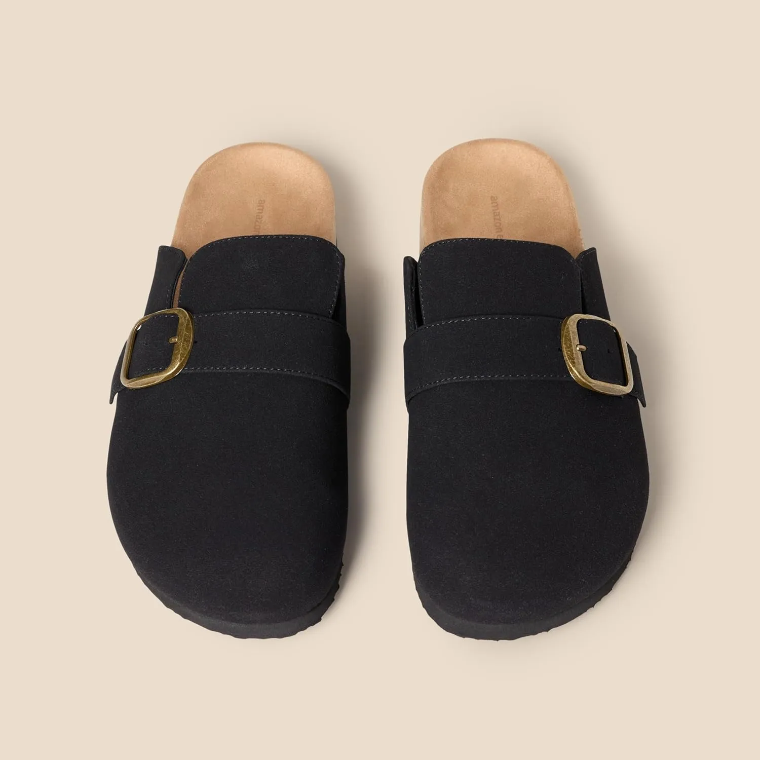 Amazon Essentials Men's Buckle Top Comfort Clogs