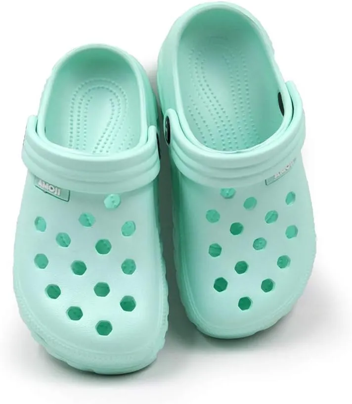 Amoji Kid Garden Clogs Slip On Shoes