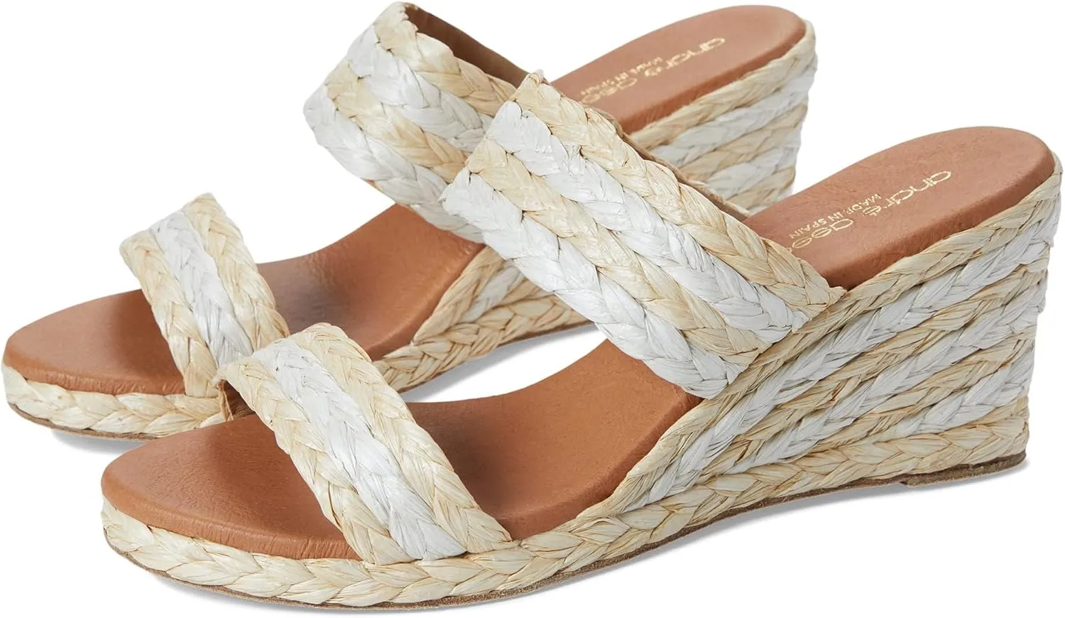 Andre Assous Nolita Raffia Beige Multi 10 M