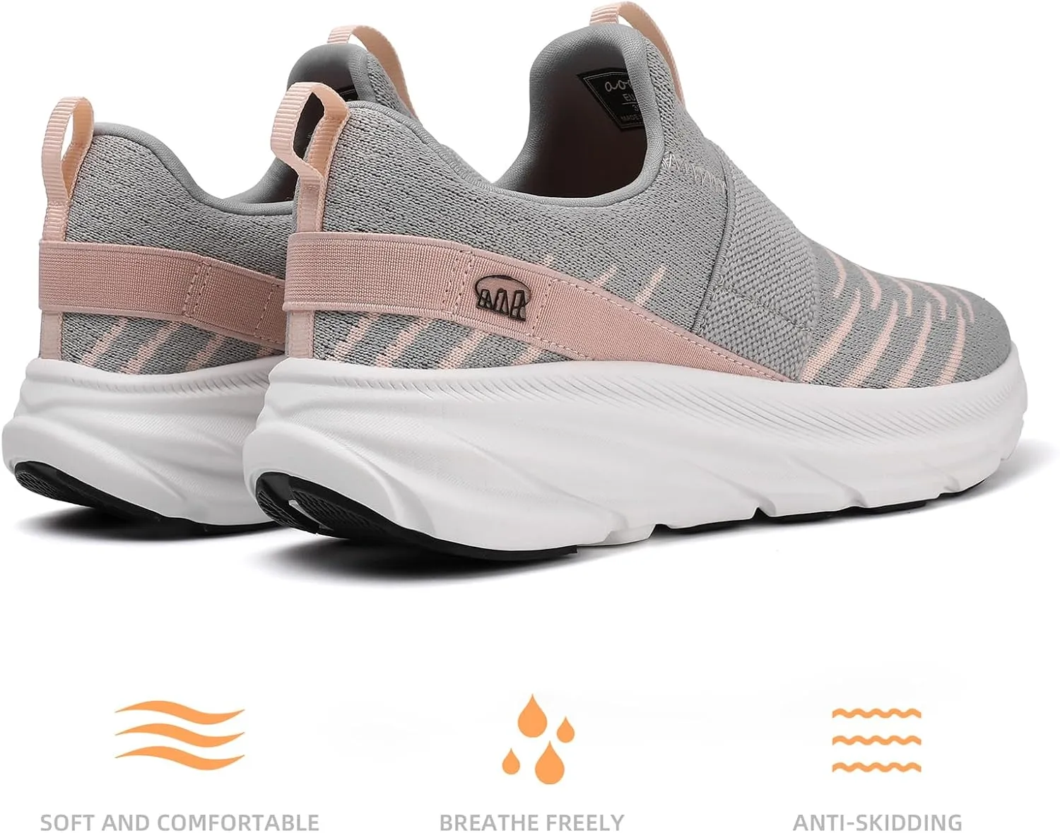 AOE Womens Fashion Walking Running Shoes Ultra Breathable Lightweight Mesh Tennis Shoes Non Slip Workout Gym Sneakers