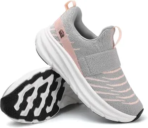 AOE Womens Fashion Walking Running Shoes Ultra Breathable Lightweight Mesh Tennis Shoes Non Slip Workout Gym Sneakers