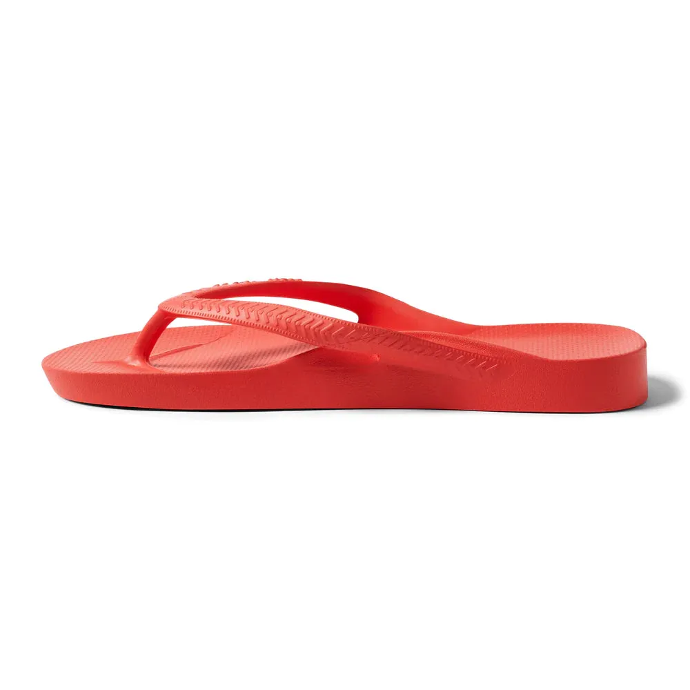 Archies Arch Support Jandals Coral