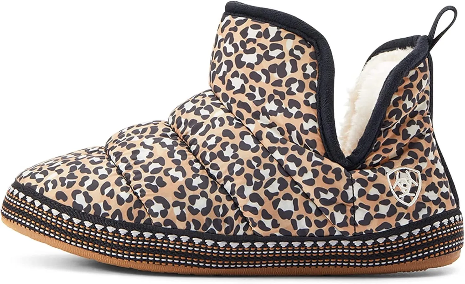 ARIAT Women's Indoor/Outdoor Warm Comfortable Crius Bootie Slippers with Sherpa Lining