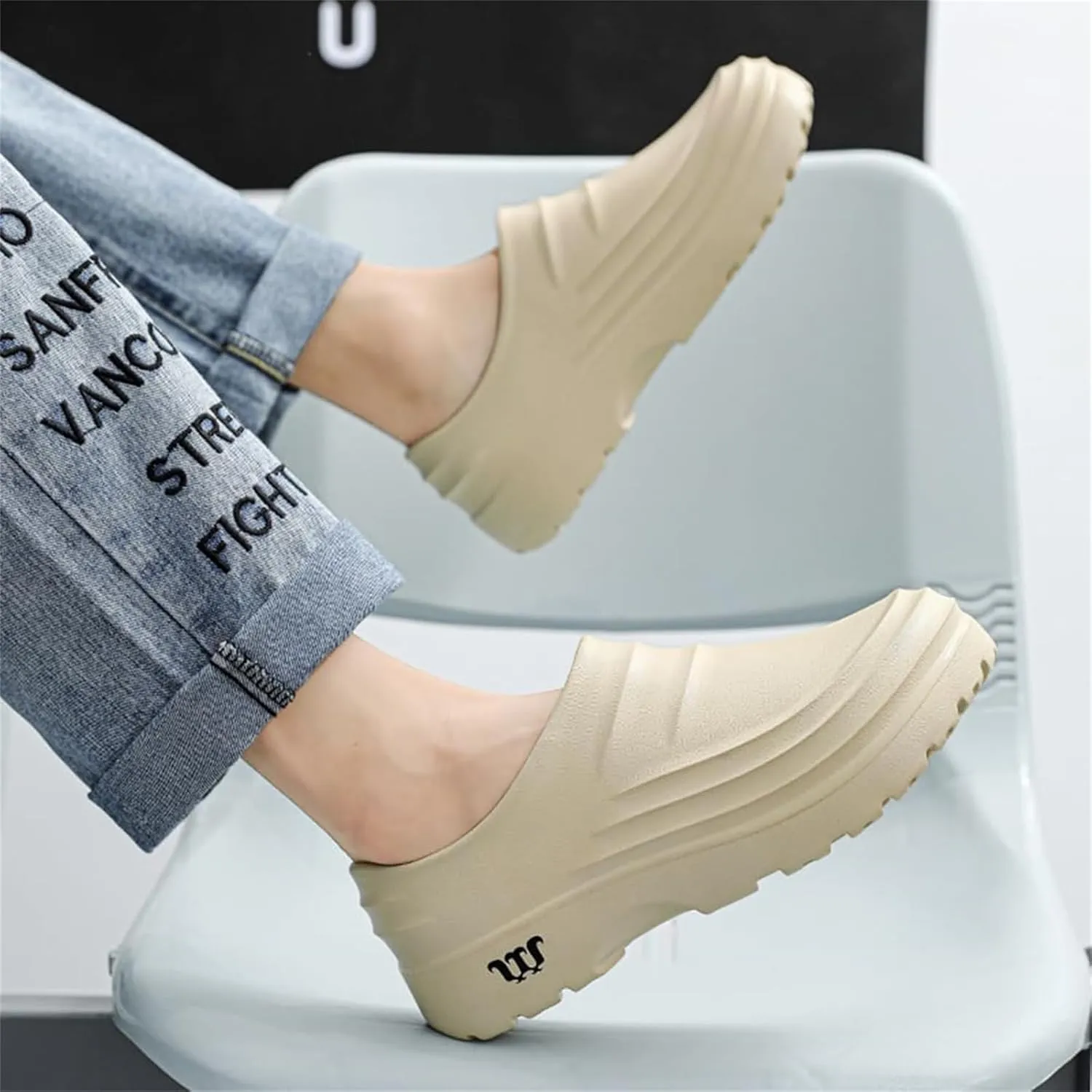 Armadillo Chef Shoes for Women Comfortable Slip On Kitchen Garden Nurse Shoes Solid Color Oil Resistant Work Clogs Lightweight Waterproof Chef Mules