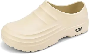 Armadillo Chef Shoes for Women Comfortable Slip On Kitchen Garden Nurse Shoes Solid Color Oil Resistant Work Clogs Lightweight Waterproof Chef Mules