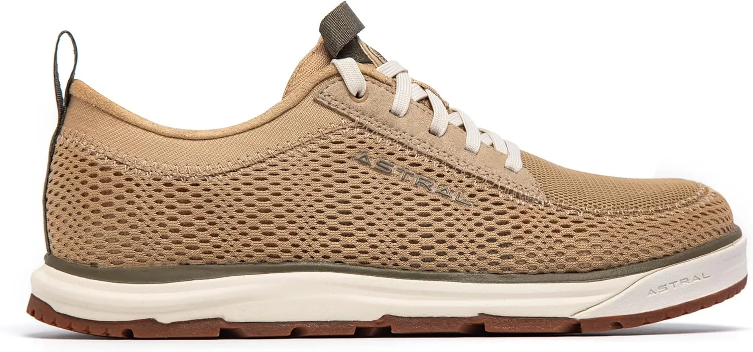 Astral Crewer Turbo Ventilated Water-Ready Sneakers - Non-Slip Grip, Quick-Dry, Zero-Drop Comfort Boat Shoes