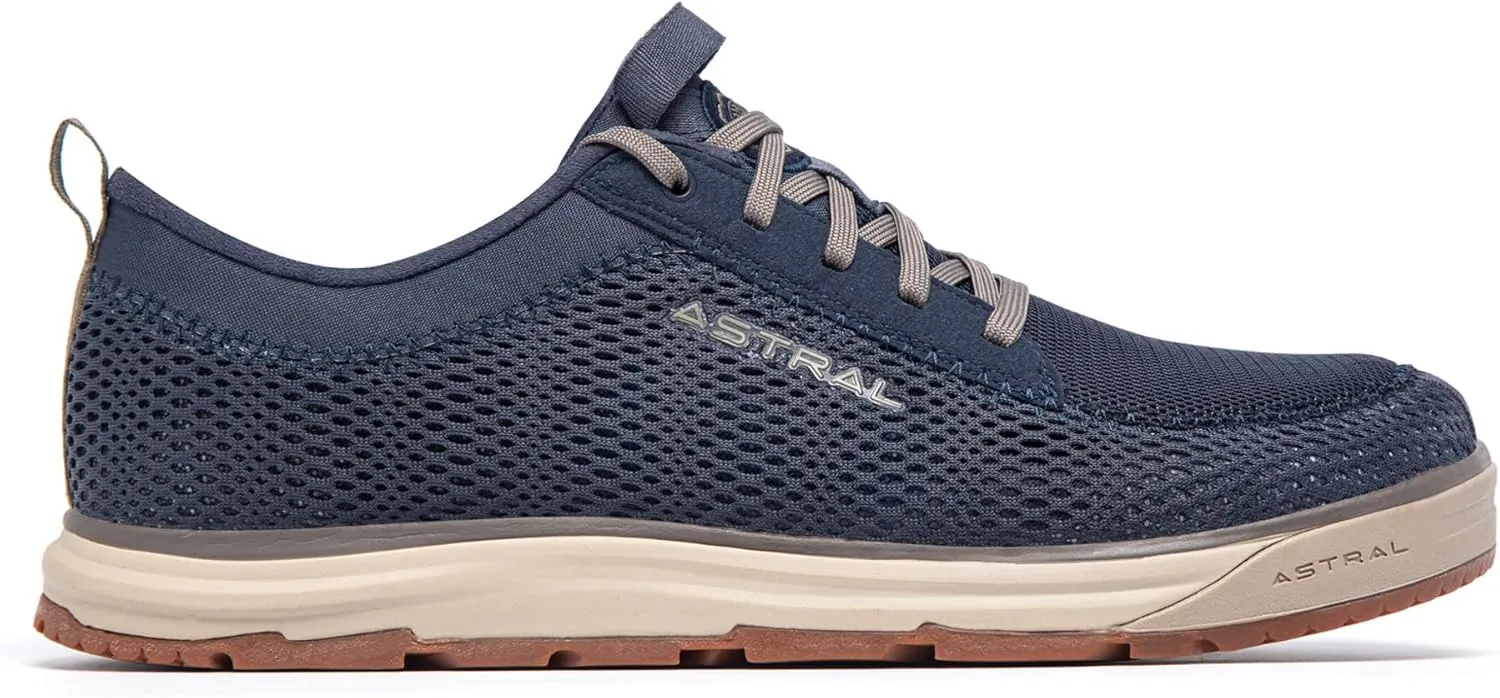 Astral Crewer Turbo Ventilated Water-Ready Sneakers - Non-Slip Grip, Quick-Dry, Zero-Drop Comfort Boat Shoes