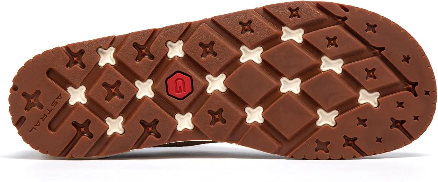 Astral Crewer Turbo Ventilated Water-Ready Sneakers - Non-Slip Grip, Quick-Dry, Zero-Drop Comfort Boat Shoes