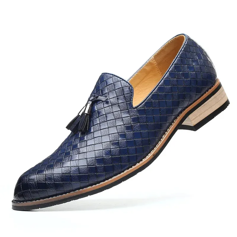 Autumn Leather Slip-On Loafers