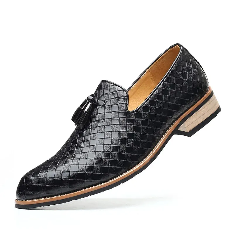 Autumn Leather Slip-On Loafers