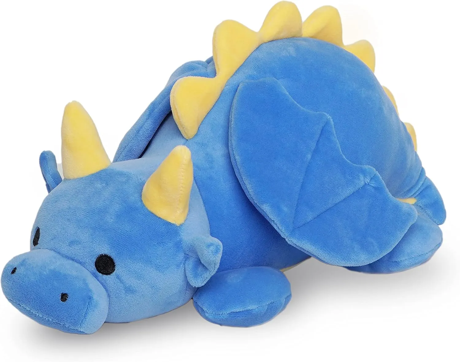 Avocatt 12" Blue Dragon Plushie - Soft, Squishy Stuffed Animal Toy for Kids