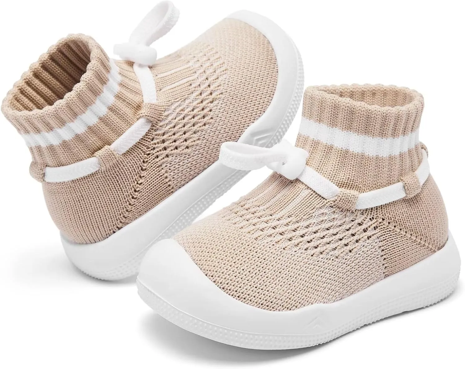 Baby Sock Shoes Girls Baby Walking Shoes Infant Sock Shoes Non Slip Toddler Slip on Tiny Feet Sneakers