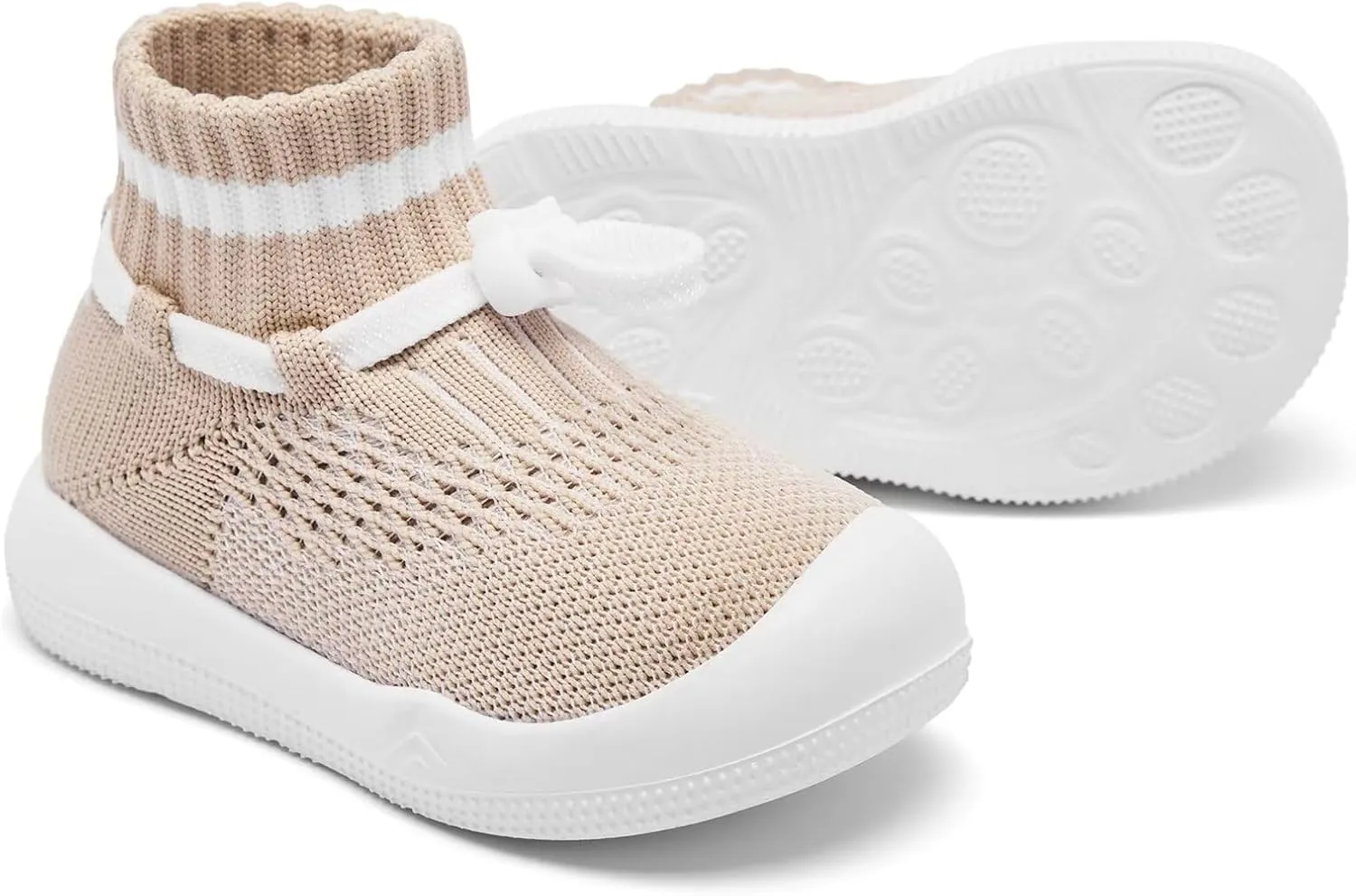 Baby Sock Shoes Girls Baby Walking Shoes Infant Sock Shoes Non Slip Toddler Slip on Tiny Feet Sneakers