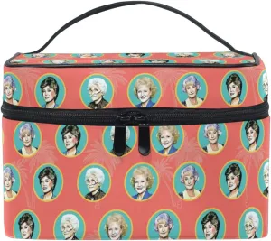 Bad Bananas Golden Girls - Soft Cosmetic Case - Large Makeup Bag - Stay Golden