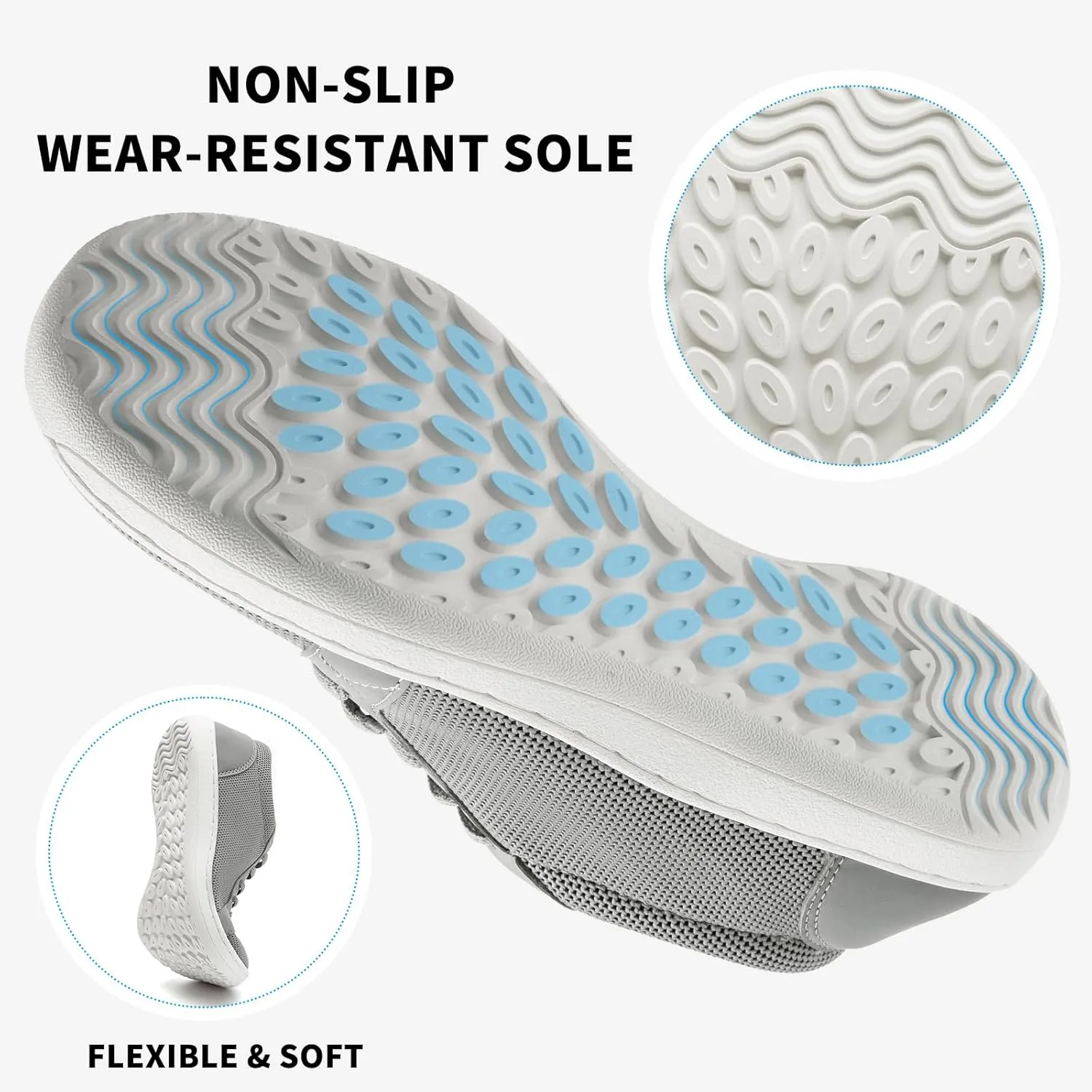 Barefoot Shoes Women Wide Toe Box Walking Shoes Minimalist Zero Drop Sole Breathable Fashion Sneaker