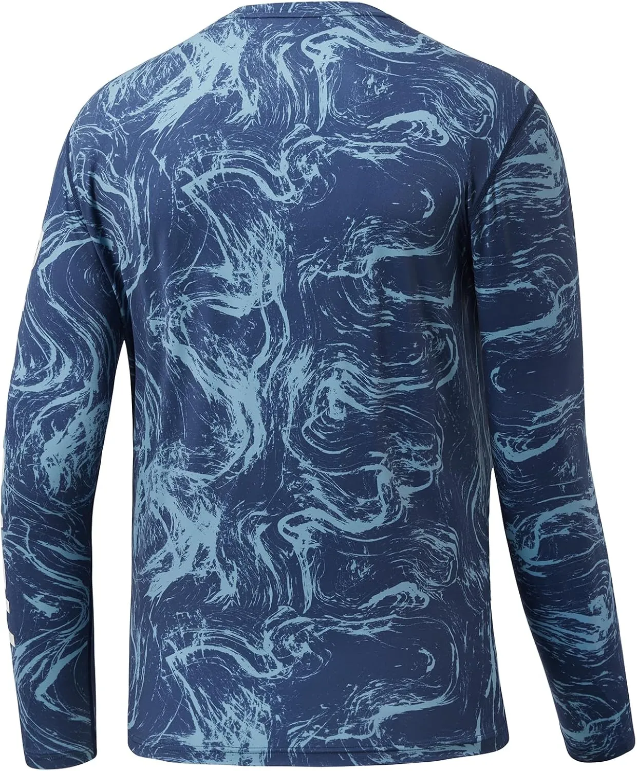 BASSDASH Men’s UPF 50  Camo Long Sleeve Shirts Quick Dry Lightweight Performance Shirt for Outdoors Fishing Hiking