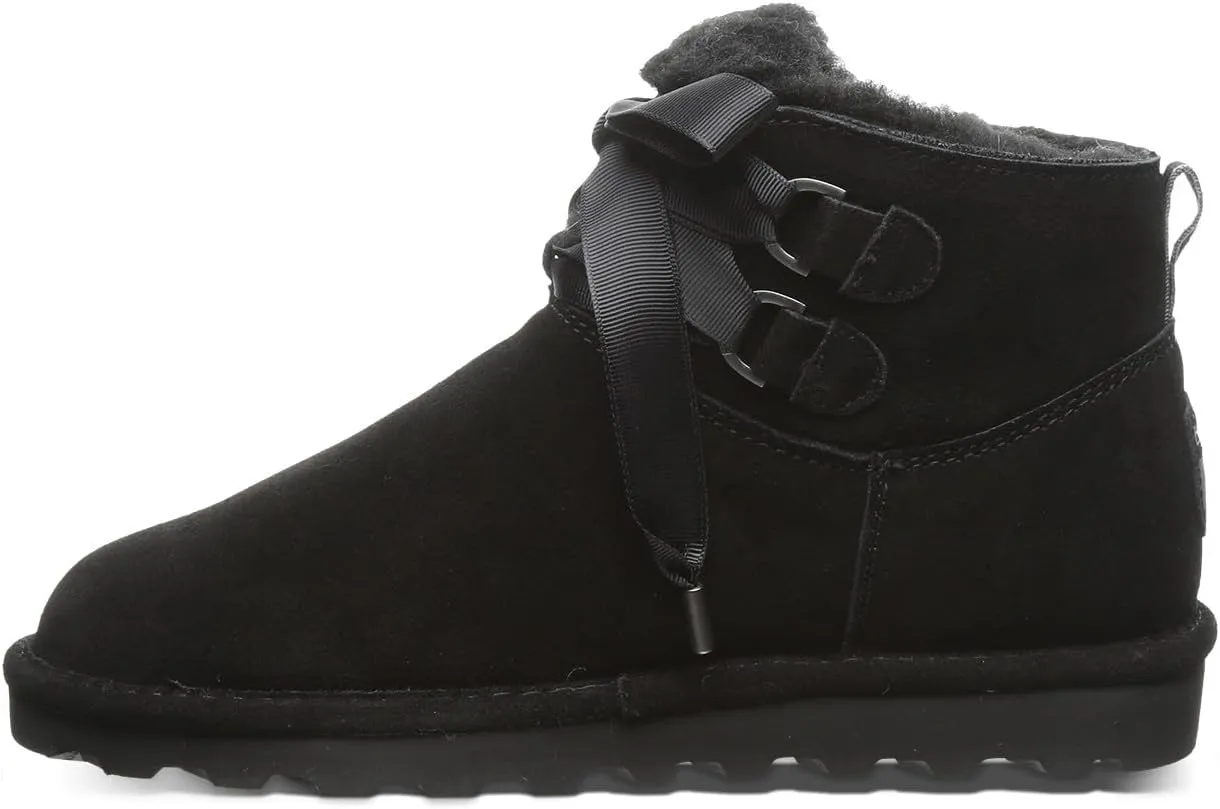 BEARPAW Women's Jessica | Multiple Sizes & Colors | Classic Suede Boot | Comfortable Slip On Boot