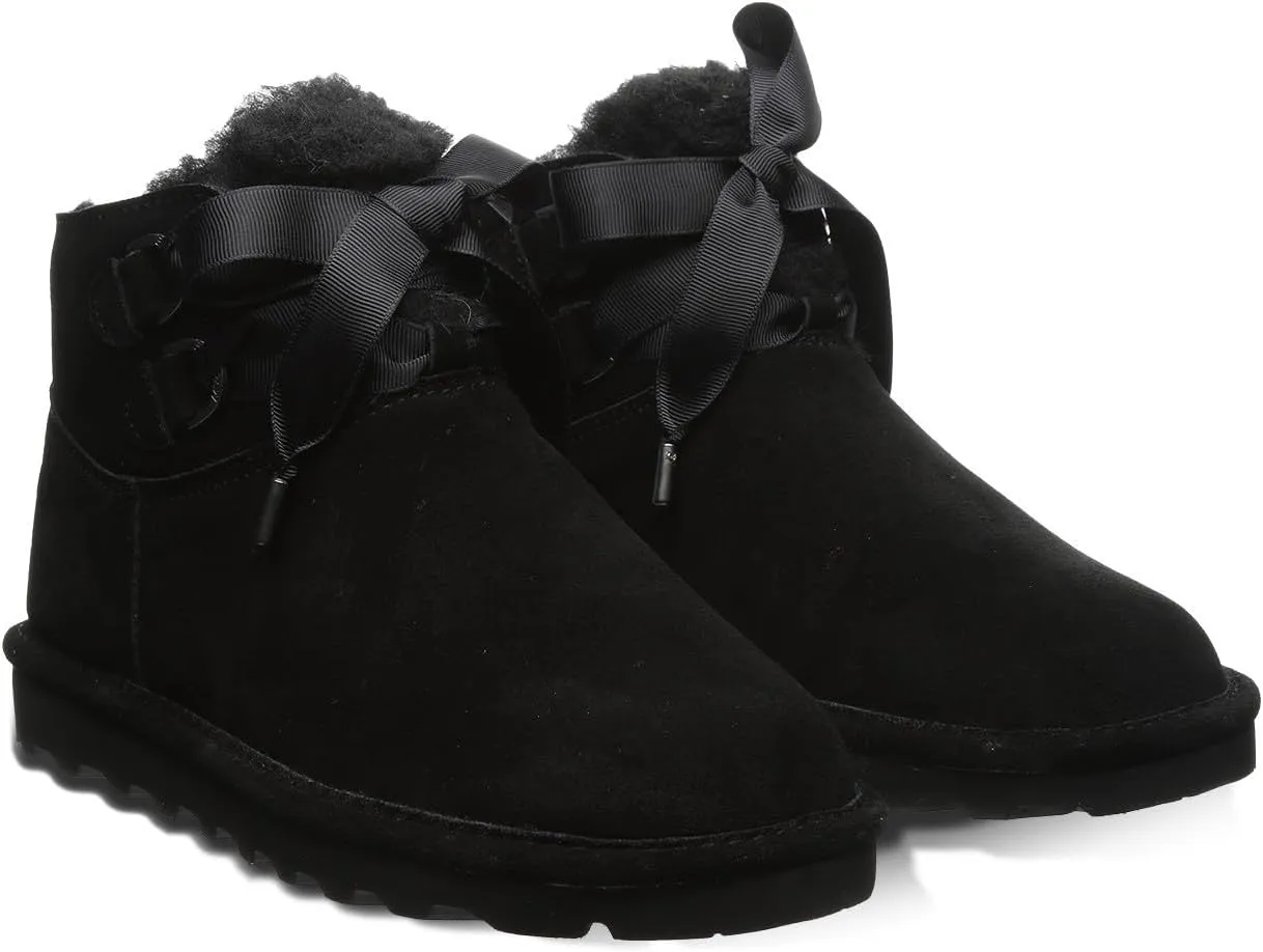 BEARPAW Women's Jessica | Multiple Sizes & Colors | Classic Suede Boot | Comfortable Slip On Boot