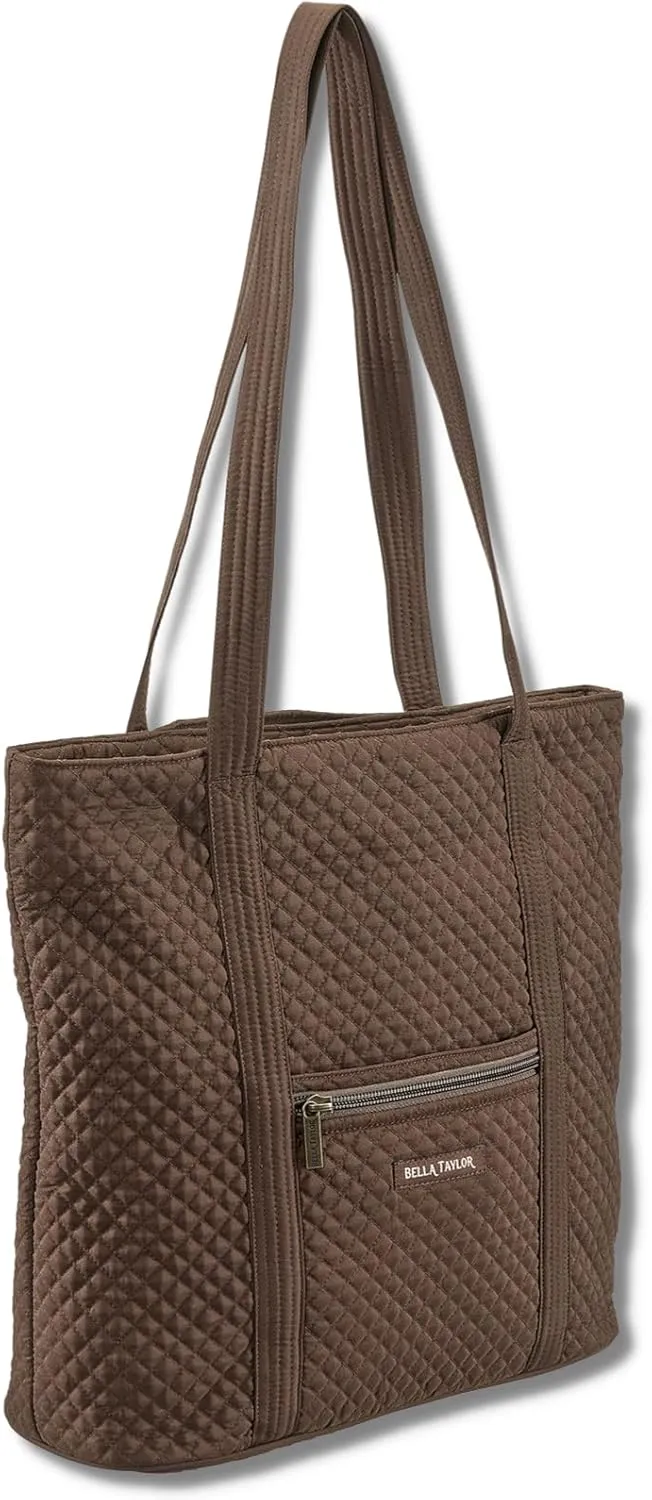 Bella Taylor Large Tote | Lightweight Quilted Fabric Tote Bags for Women