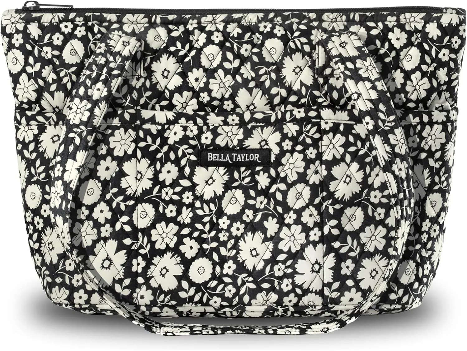 Bella Taylor Small Tote | Lightweight Quilted Fabric Purses for Women