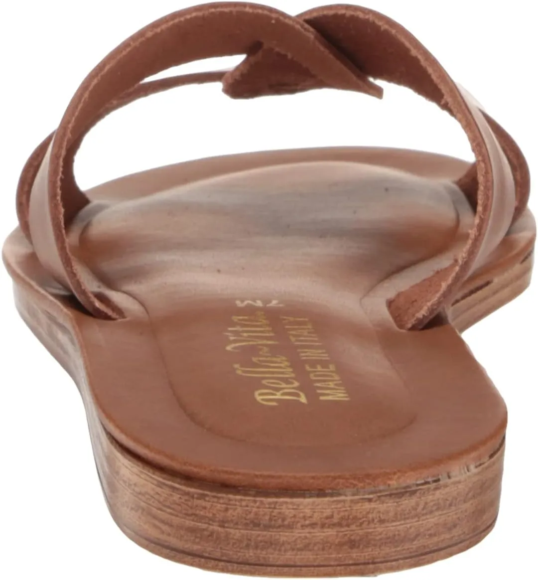 Bella Vita Women's Ona-Italy Sparkle Slide Flat Sandal