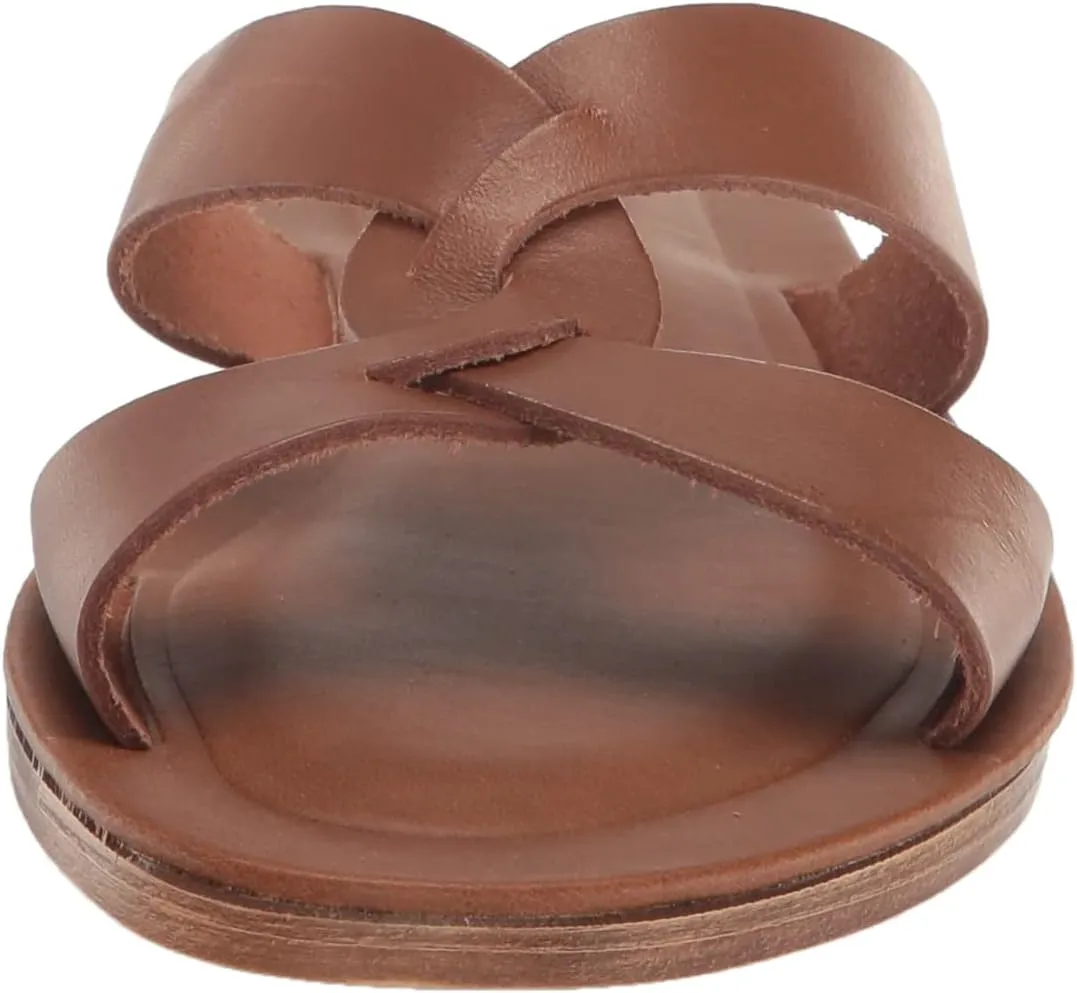 Bella Vita Women's Ona-Italy Sparkle Slide Flat Sandal