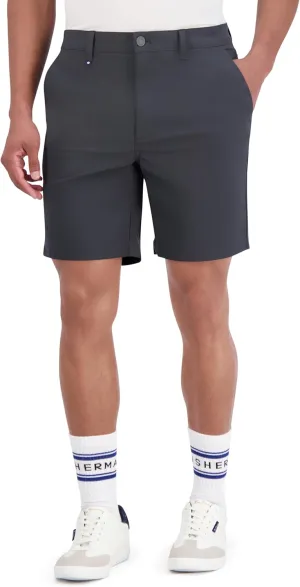 Ben Sherman Men's Golf Four-Way Stretch, Lightweight, Quick-Dry, Breathable, Flat Front Casual Shorts, 8" Inseam
