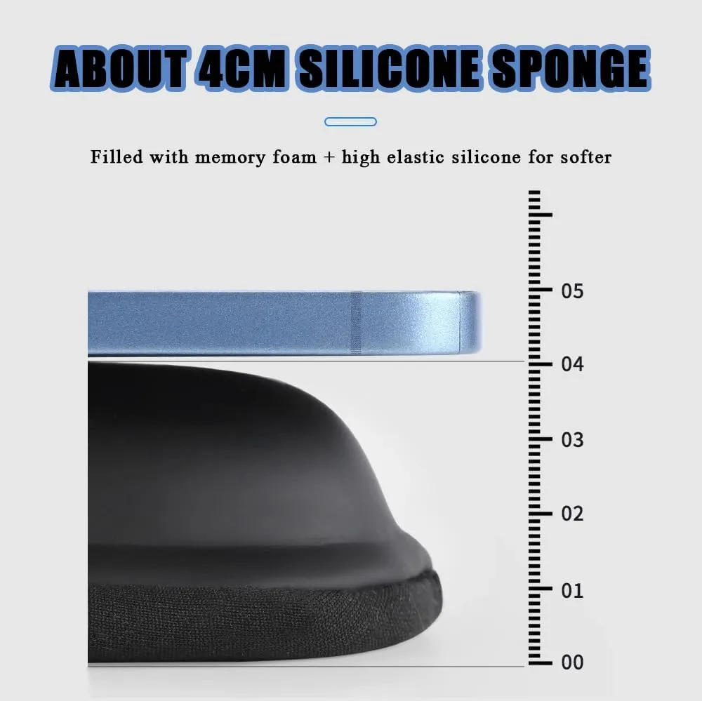 Bike Seat Cushion for Merida Big Nine 500 Big Nine 5000 Big Nine 600 Big Nine 9000, Memory Foam & Gel Padded Cover Bicycle Seat for Men Women Shock-Absorbing Comfort Bike Seat Pad,A