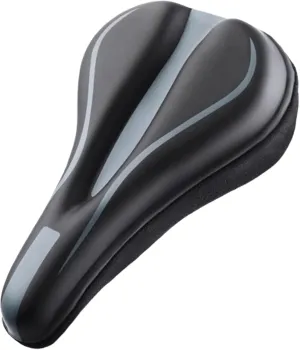 Bike Seat Cushion for Specialized Rockhopper Rockhopper Comp Rockhopper Elite, Memory Foam & Gel Padded Cover Bicycle Seat for Men Women Shock-Absorbing Comfort Bike Seat Pad,B